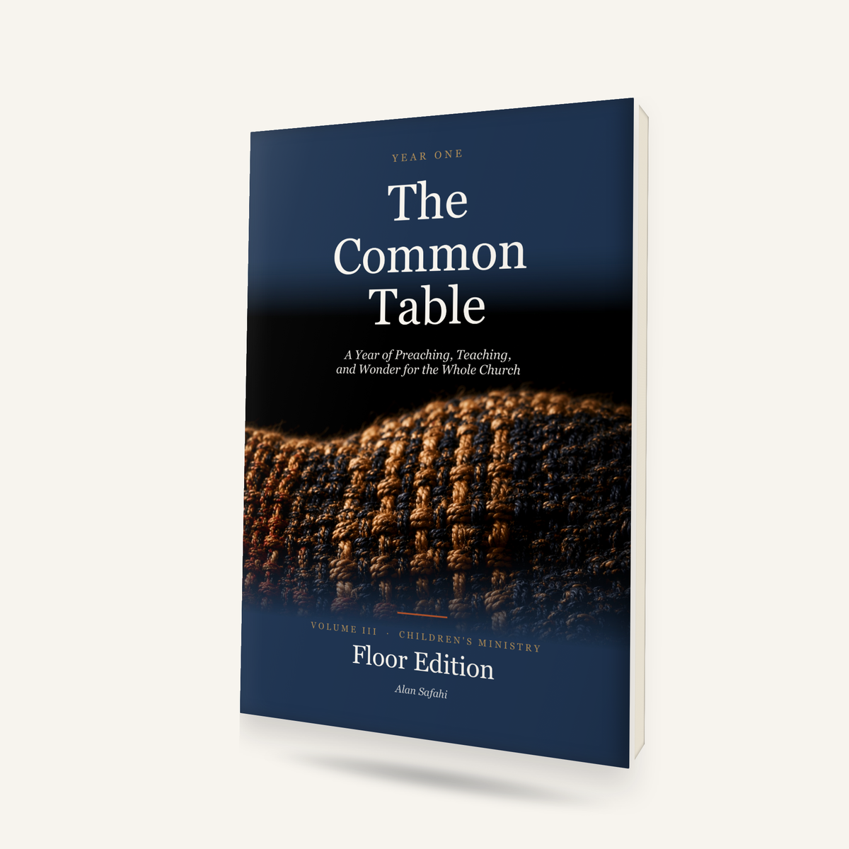 The Common Table: Floor Edition, shown at an angle